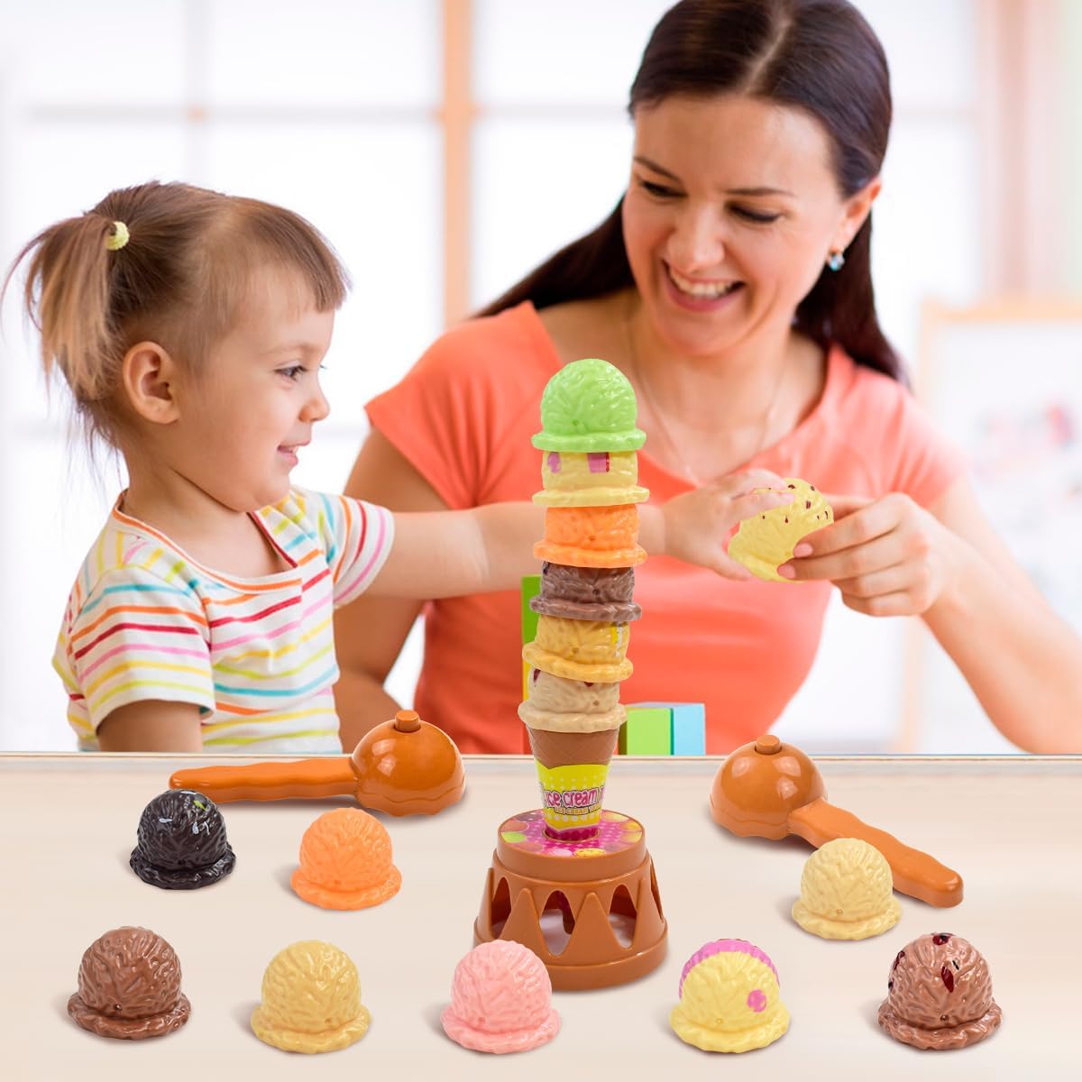 Permainan Susun Es Krim Anak-a - Kids Outdoor Kitchen Accessories ulasan dan harga