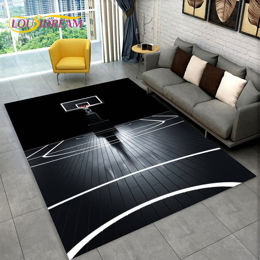 Karpet Area kartun basket 3D b - Kids Outdoor Mat ulasan dan harga