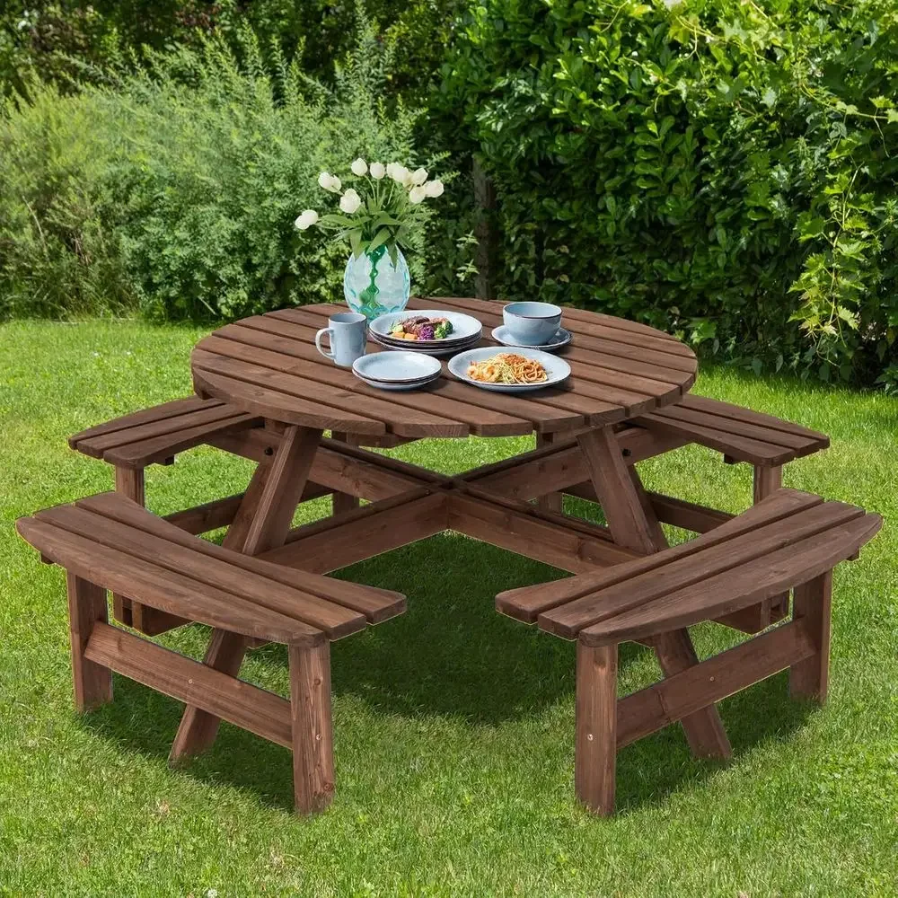 Set Meja Piknik Kayu dengan Ba - Kids Outdoor Bench With Umbrella ulasan dan harga