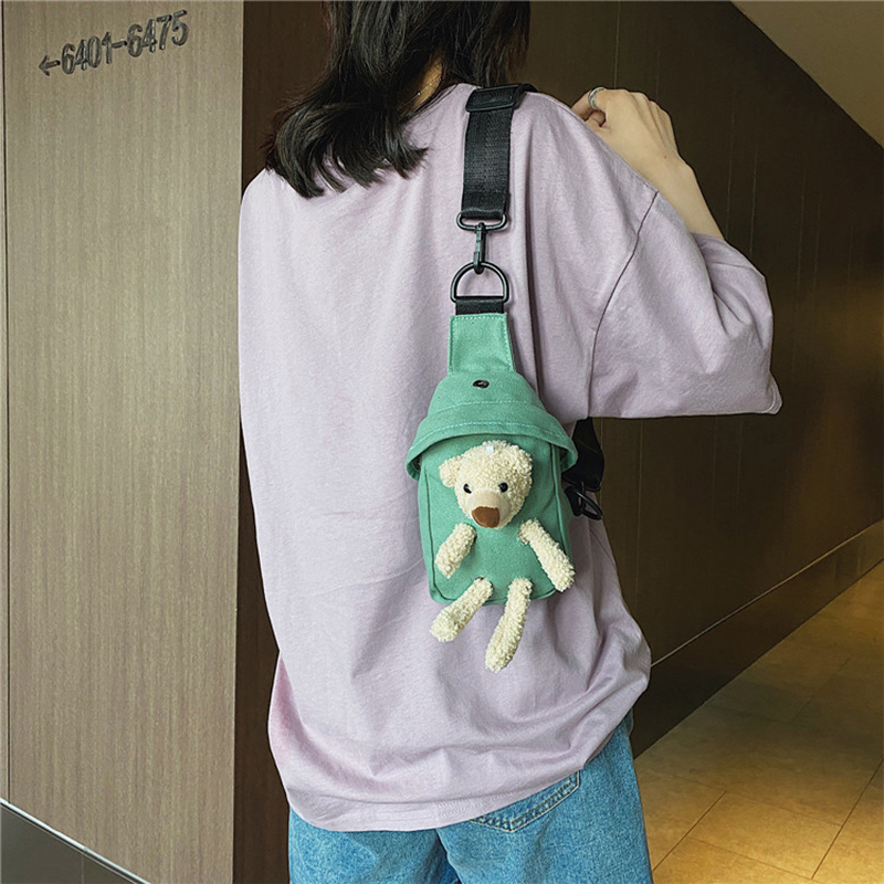 Tas Selempang Beruang Korea Ta - Kids Outdoor Storage ulasan dan harga