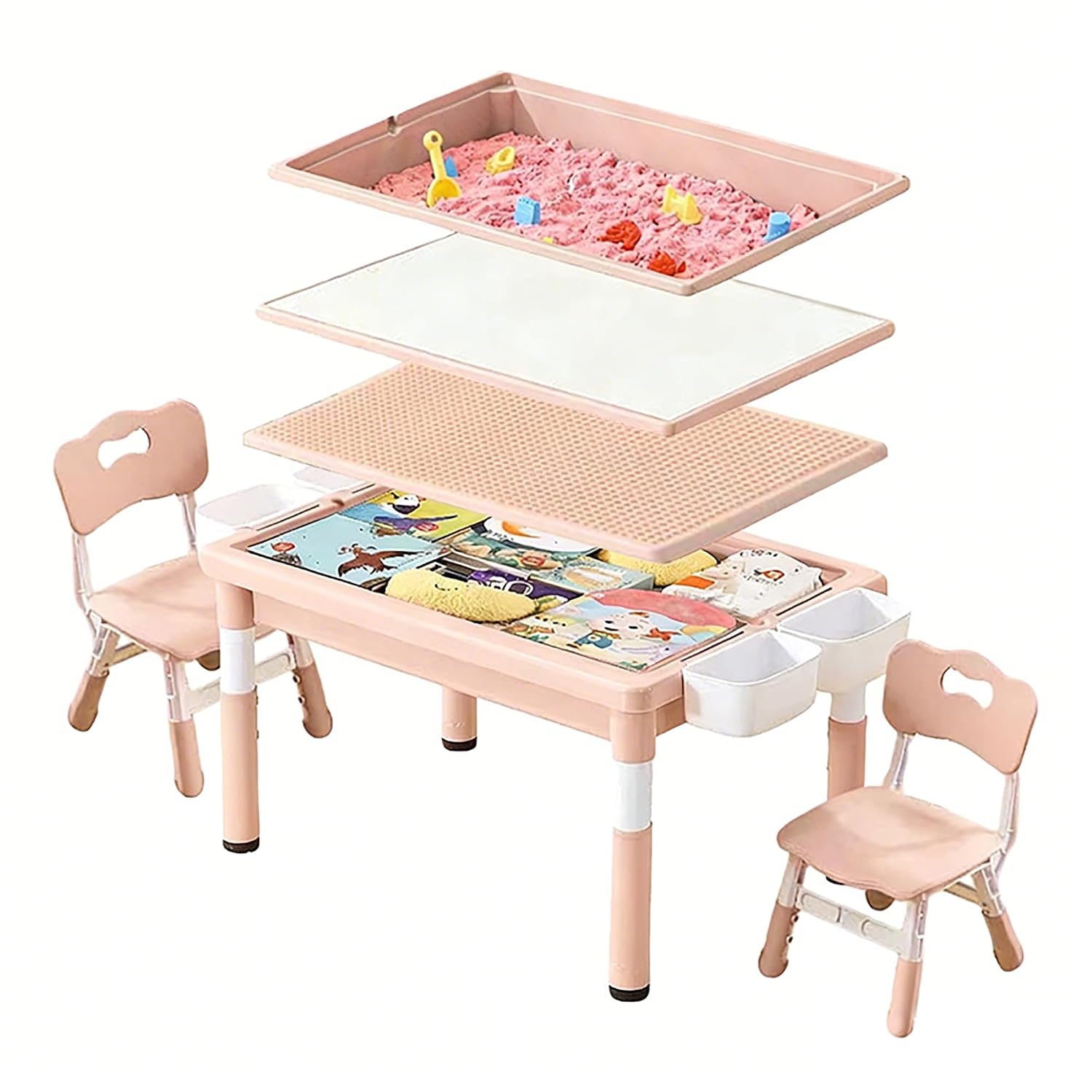 Meja Aktivitas Anak dengan Pen - Kids Outdoor Activity Table ulasan dan harga