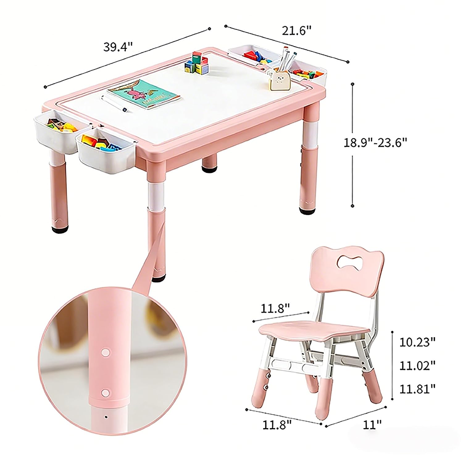 Meja Aktivitas Anak dengan Pen - Kids Outdoor Activity Table ulasan dan harga