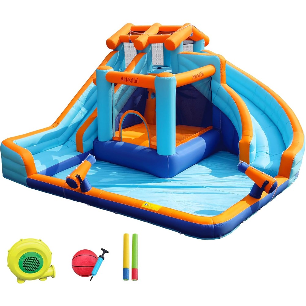 Perosotan Air Besar Rumah Lonc - Kids Outdoor Play ulasan dan harga
