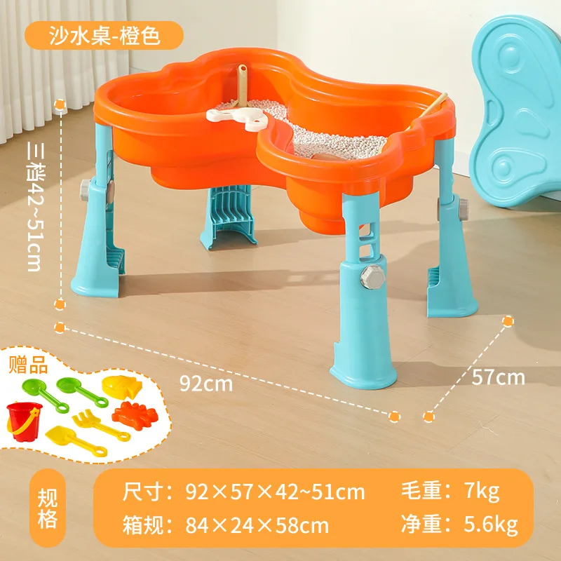 Meja Pasir dan Air Berbentuk K - Kids Outdoor Activity Table ulasan dan harga