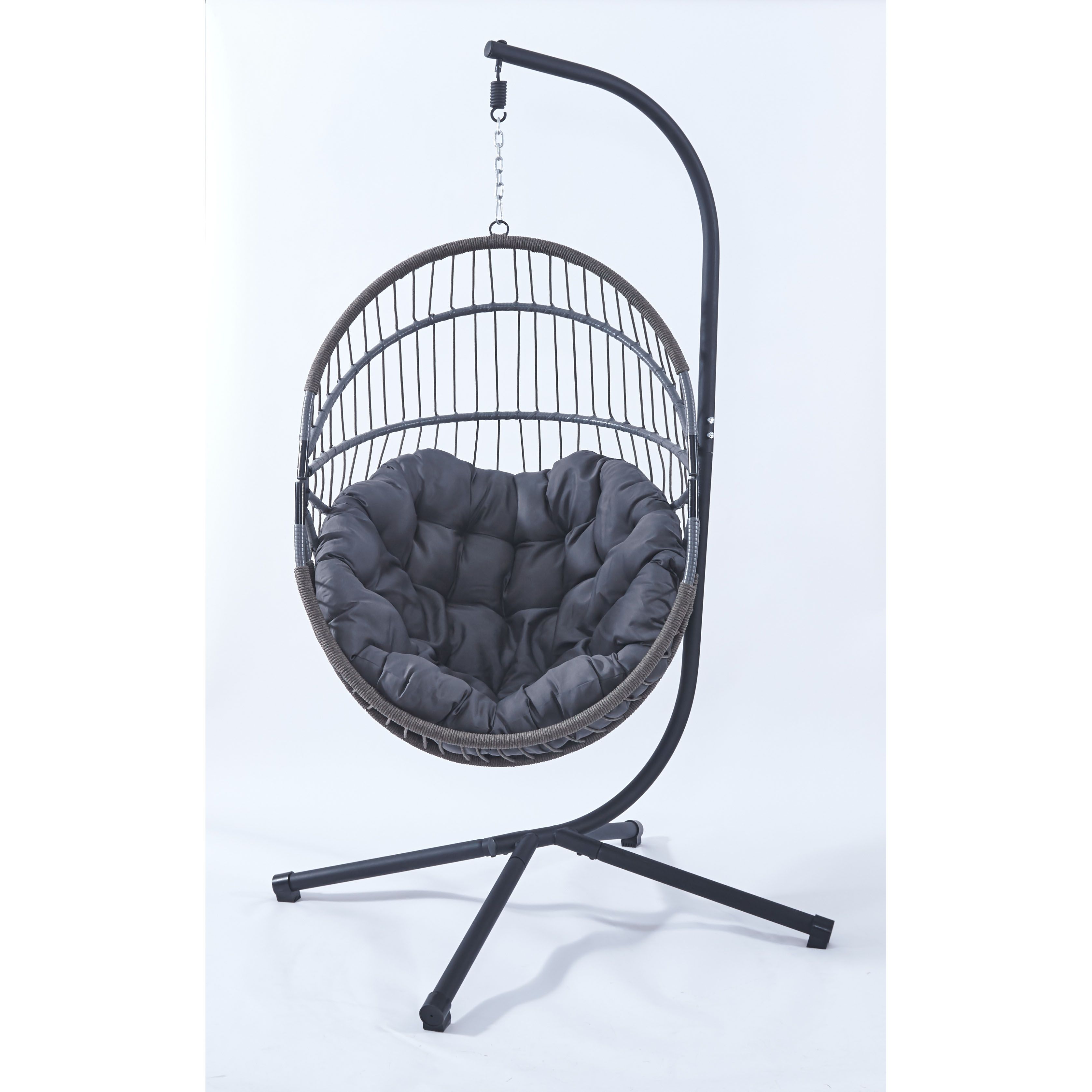 Kursi gantung telur rotan anya - Kids Outdoor Egg Chair ulasan dan harga