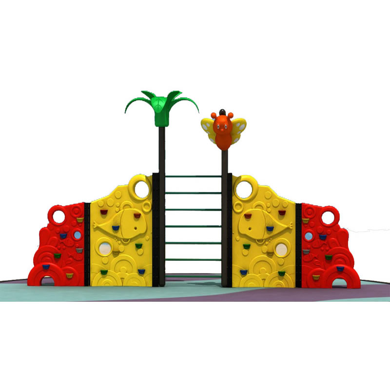 Dinding Panjat Tebing Plastik  - Kids Outdoor Jungle Gym ulasan dan harga