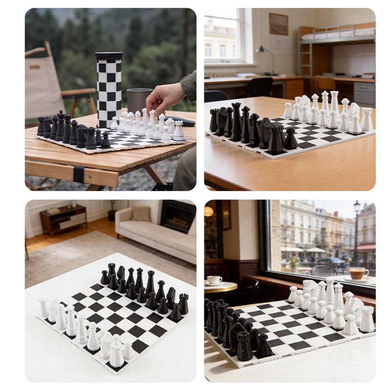 Set Permainan Catur Portabel 2 - Kids Outdoor Yard Games ulasan dan harga