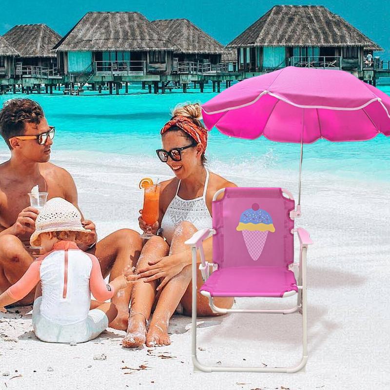 Kursi Payung Anak Kursi Pasir  - Kids Outdoor Lawn Chair ulasan dan harga