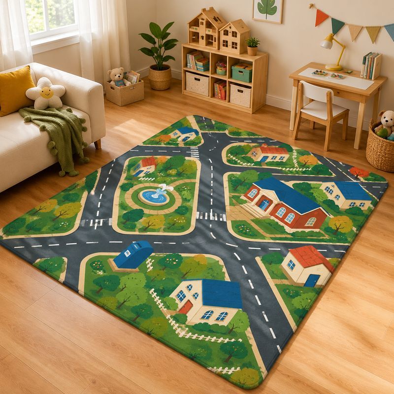Karpet Bermain Lalu Lintas Keb - Kids Outdoor Zoo ulasan dan harga
