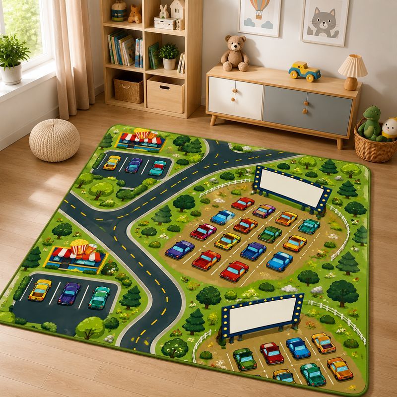 Karpet Bermain Lalu Lintas Keb - Kids Outdoor Zoo ulasan dan harga