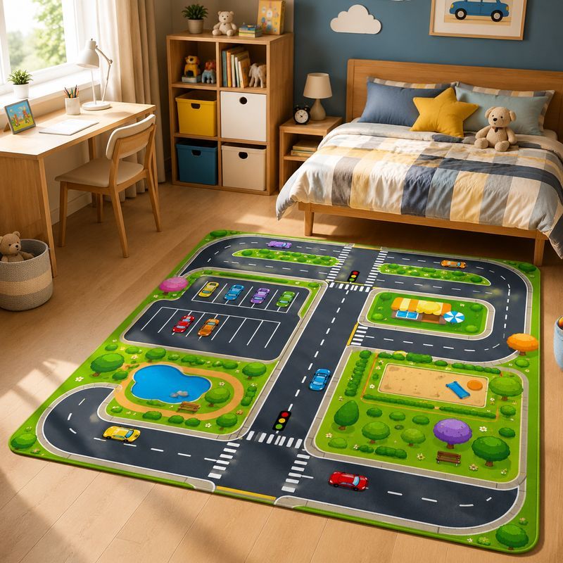 Karpet Bermain Lalu Lintas Keb - Kids Outdoor Zoo ulasan dan harga